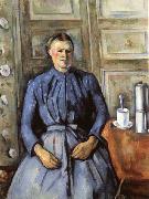 Paul Cezanne La Femme a la cafetiere Spain oil painting artist